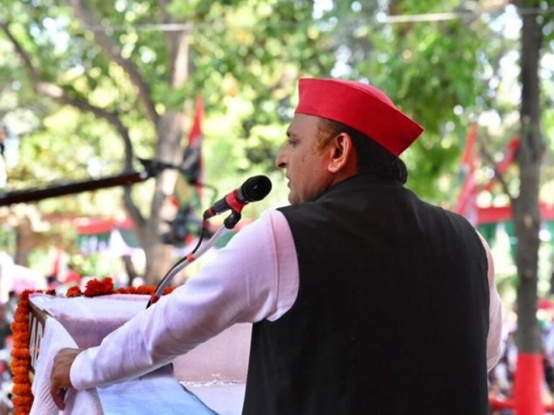 akhilesh yadav launches lok jagran rath yatra for 2024 lok sabha polls