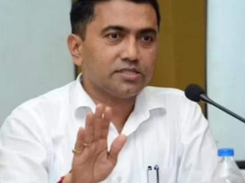 goa cm sawant hints at introducing bill to stop forceful religious conversions