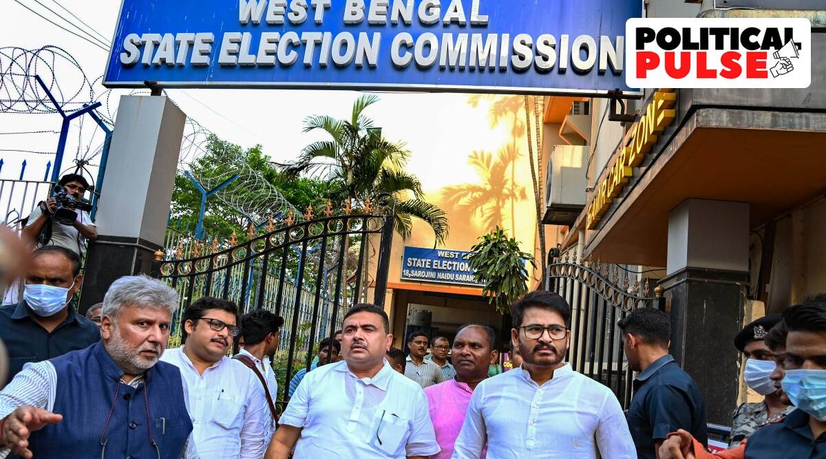 bjp nomination figures for rural polls in bengal less than cpim in many districts