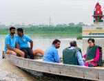 vuo1qpao atishi inspects the water level of yamuna pti 650 650x400 10 July 23