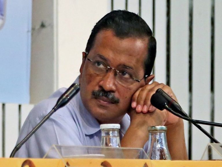 bjp has deployed 17 union ministers to fight aam aadmi like me says kejriwal