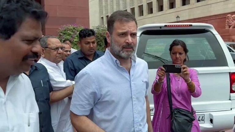 rahul gandhi is also waiting for his soft landing as face of india alliance