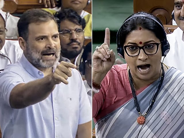 rahul gandhi vs smriti irani over flying kiss is the follow up of her old battle