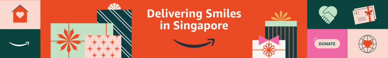 AMAZON Delivering Smiles Banner