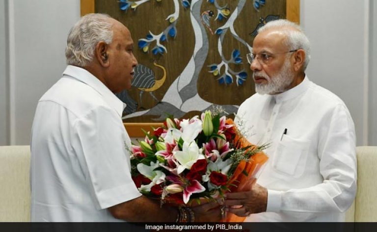 snvdbem bs yediyurappa meets pm modi 625x300 16 August 19