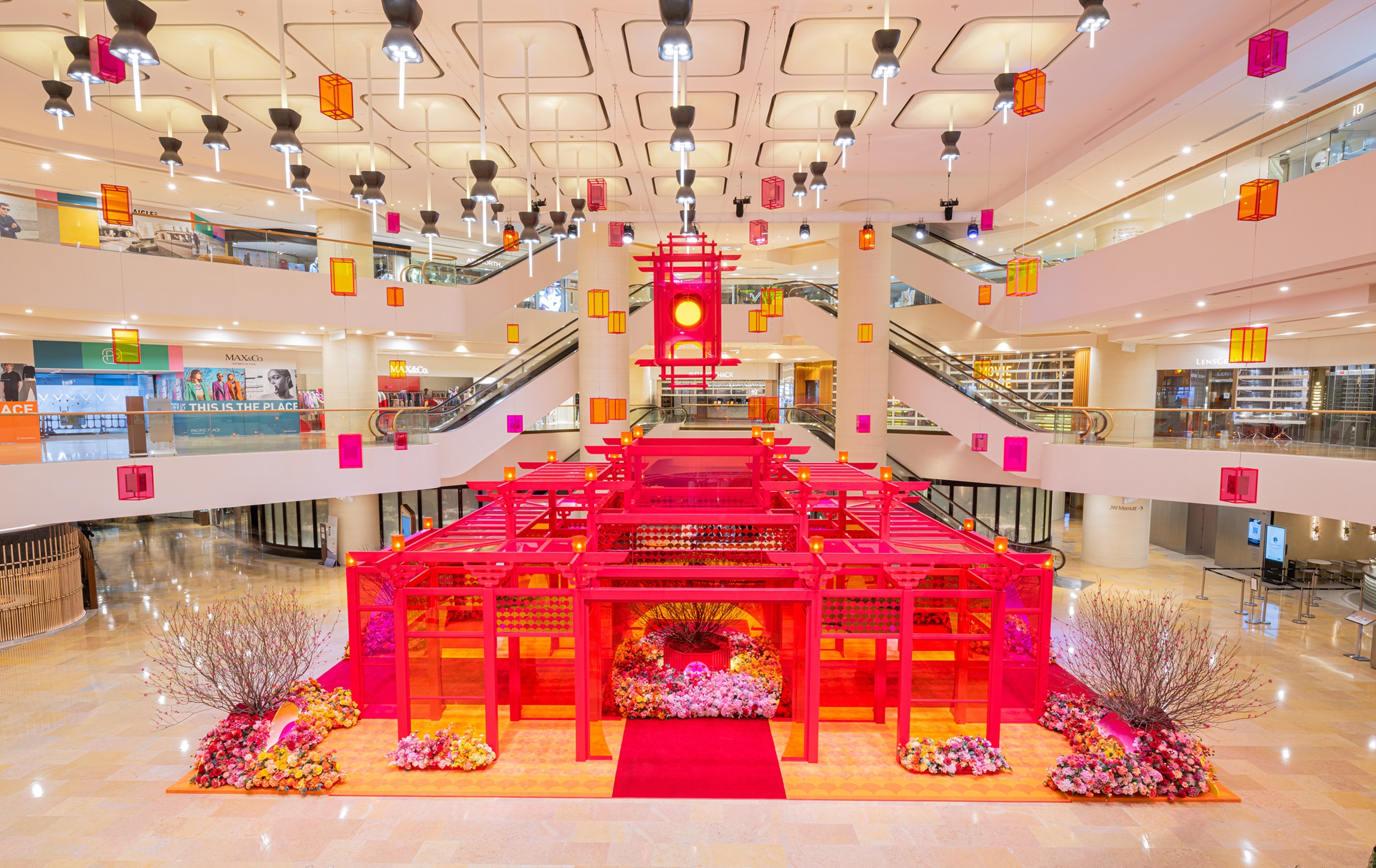 A picturesque traditional Chines