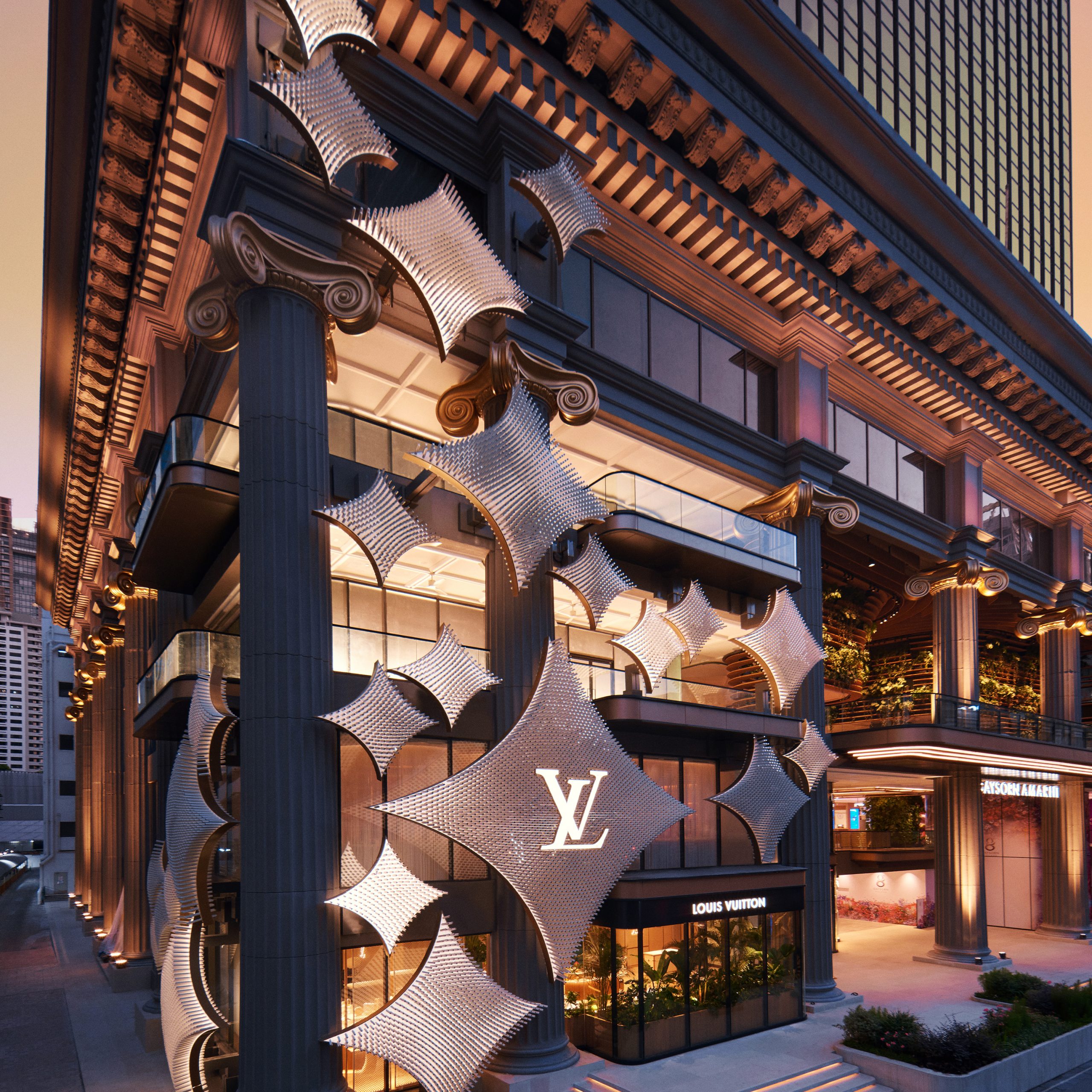 FACADE SUNSET