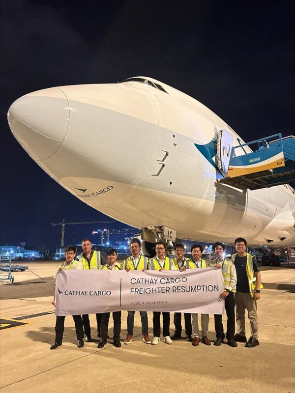 Cathay Cargo Freighter Resumptio