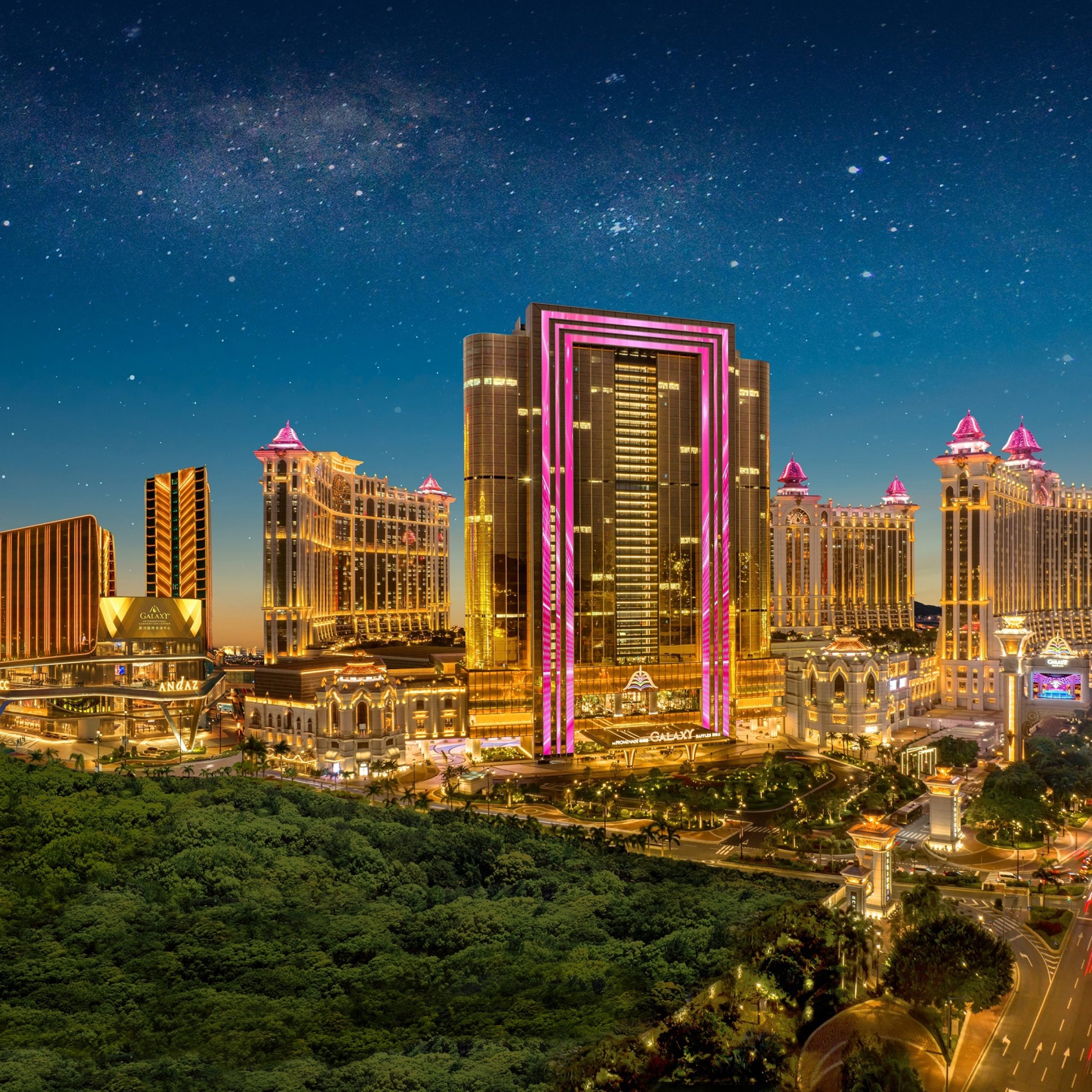 Galaxy Macau All Buildings