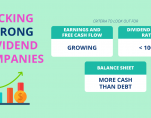How to pick strong dividend companies