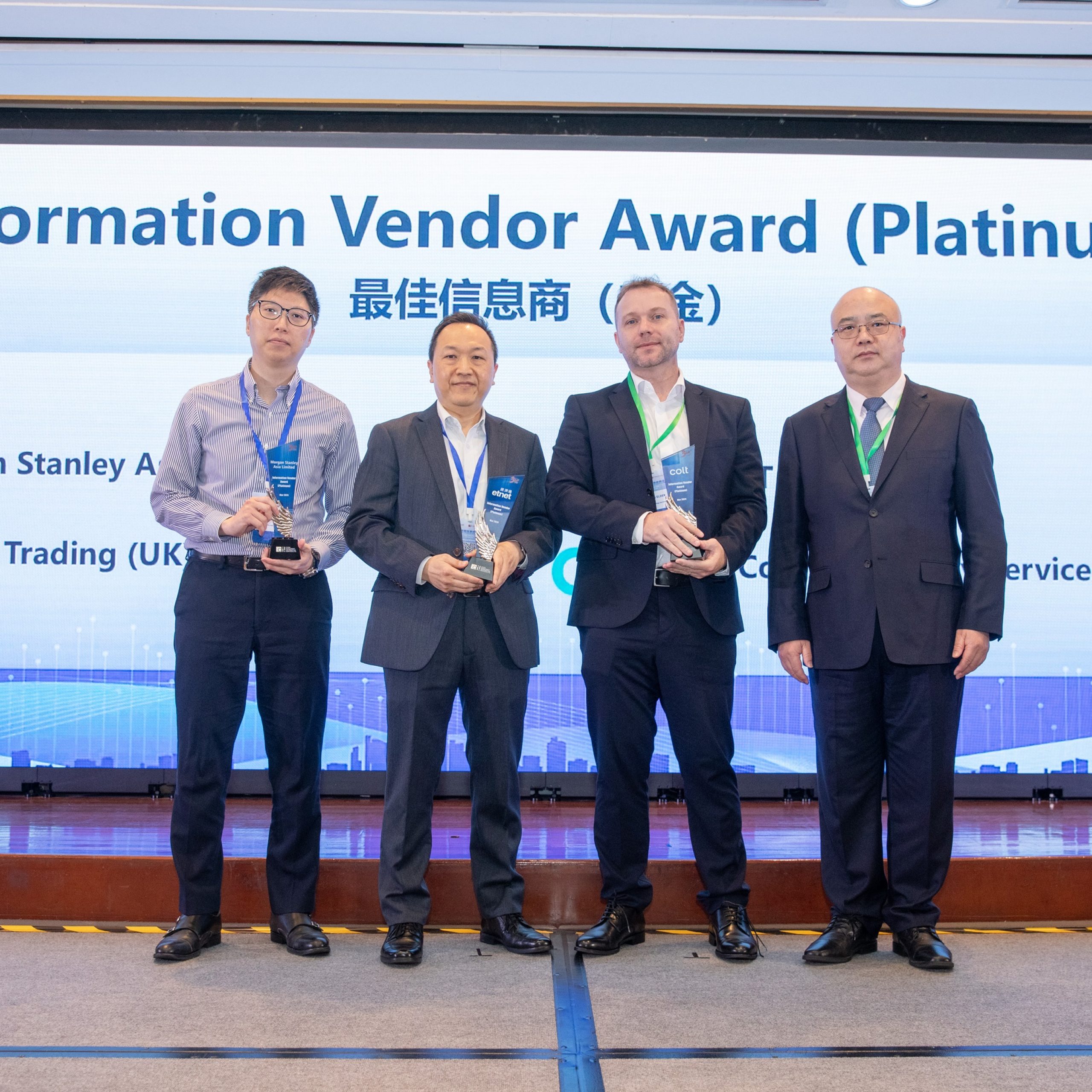 Colt wins Best Information Vendo