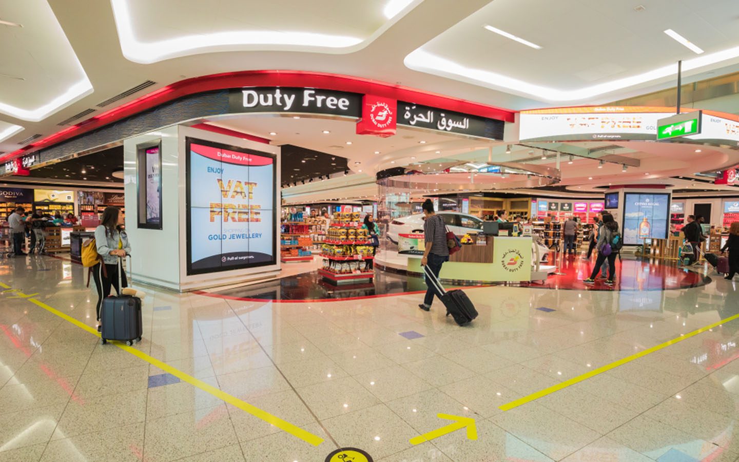 Dubai Duty Free shopping in DXB 3012020