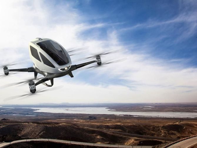 passenger drone taxi cleared for take off in us trials