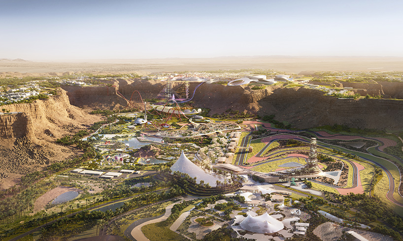 qiddiya masterplan saudi arabia bjarke ingles group designboom 03