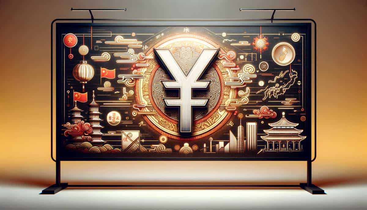 DALLC2B7E 2023 11 28 10.38.14 A straightforward and easily understandable digital banner 16 9 aspect ratio focusing on Digital Yuan and China. The design should be clear and un