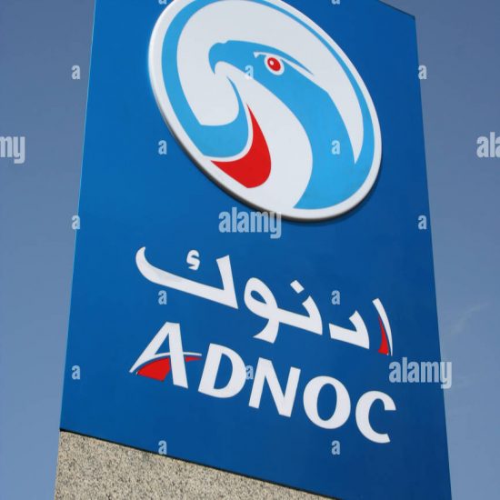 abu dhabi national oil company logo adnoc eau hq b5fdfx