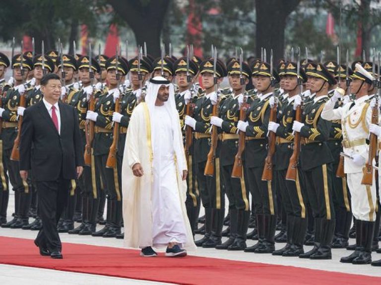 Sheikh Mohammed Bin Zayed Al Nahyan and Xi Jinping 16c1f059d54 medium