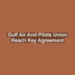 Gulf Air and Pilots Union Reach Key Agreement