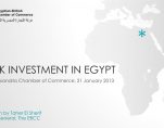 uk investment in egypt l