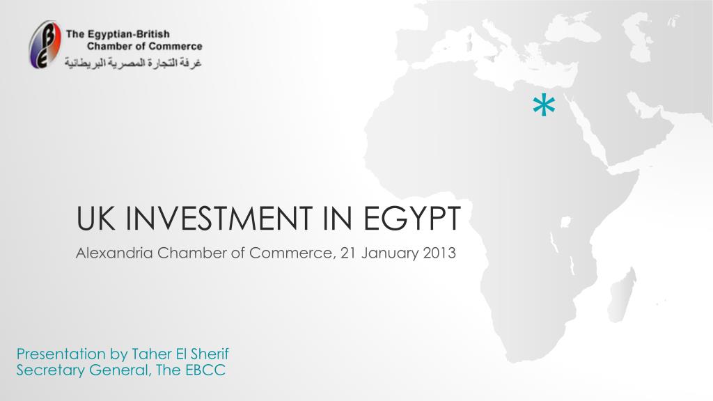 uk investment in egypt l