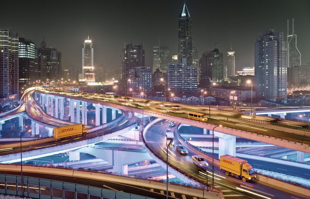 DGF trucks on Shanghai streets C