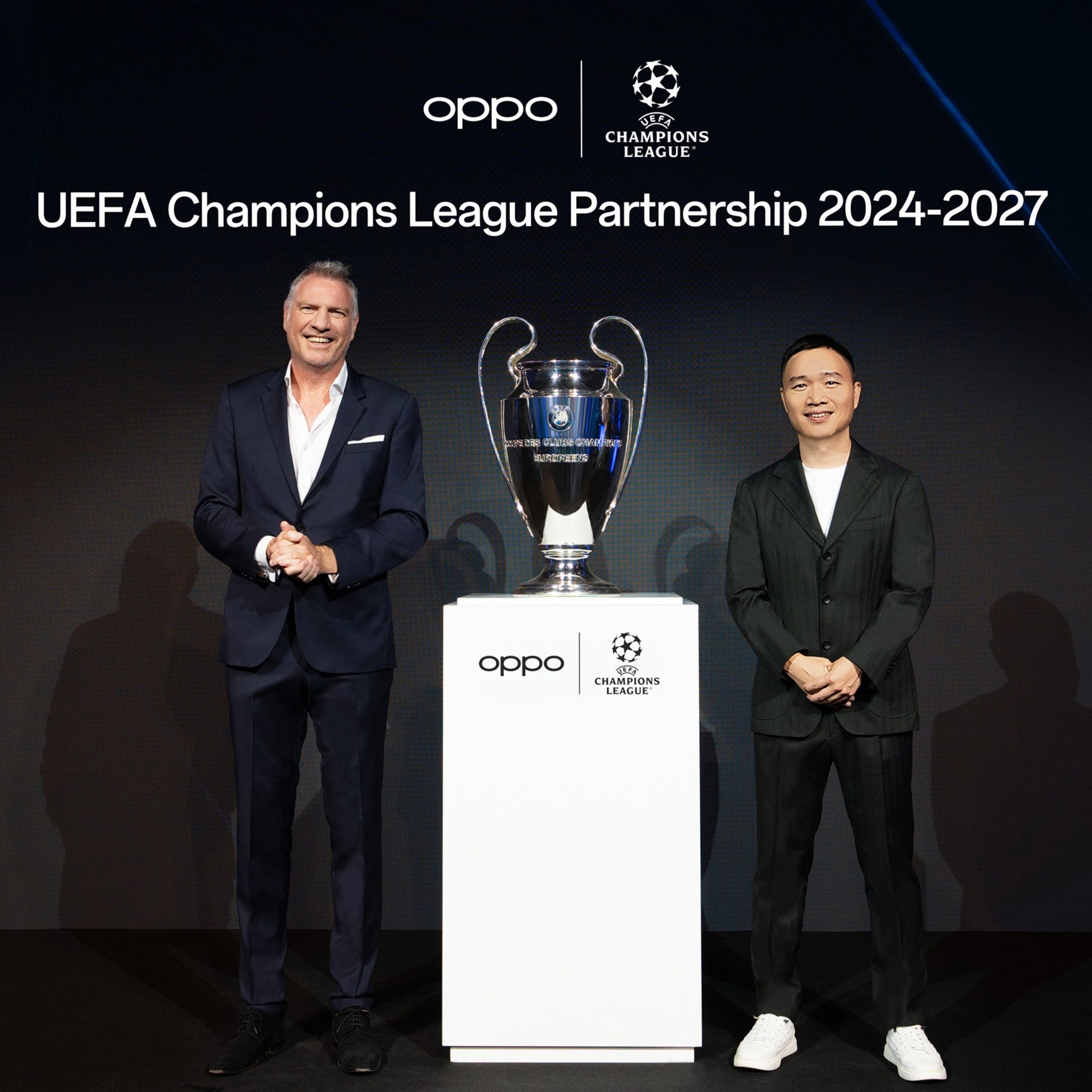 Group Photo of OPPO and UEFA Rep