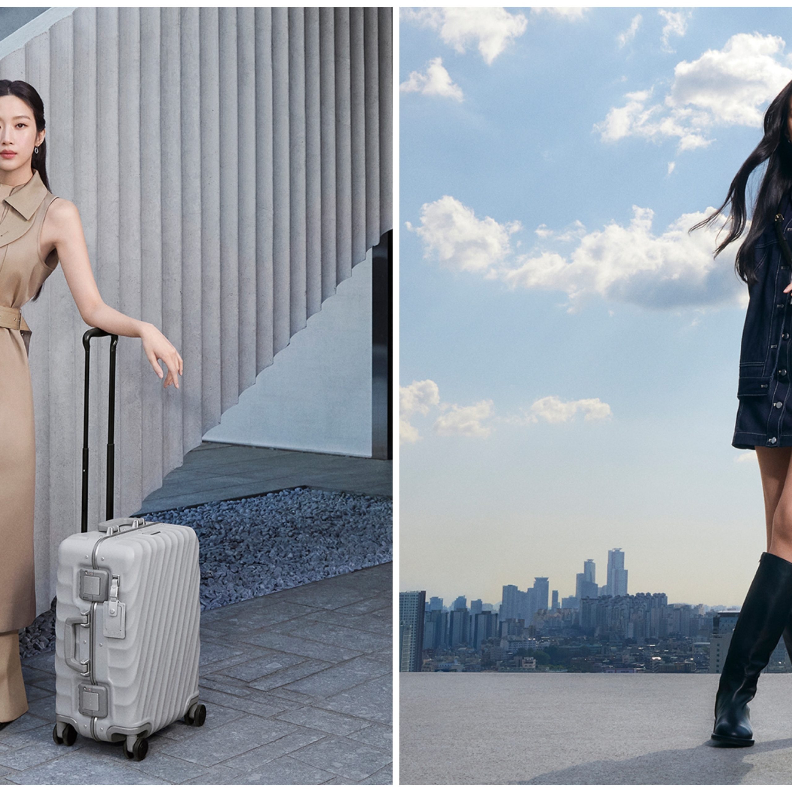 TUMI FW24 Mun Ka Young campaign