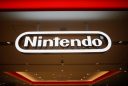 FILE PHOTO: The logo of Japanese video game company Nintendo is displayed at the Nintendo Tokyo store