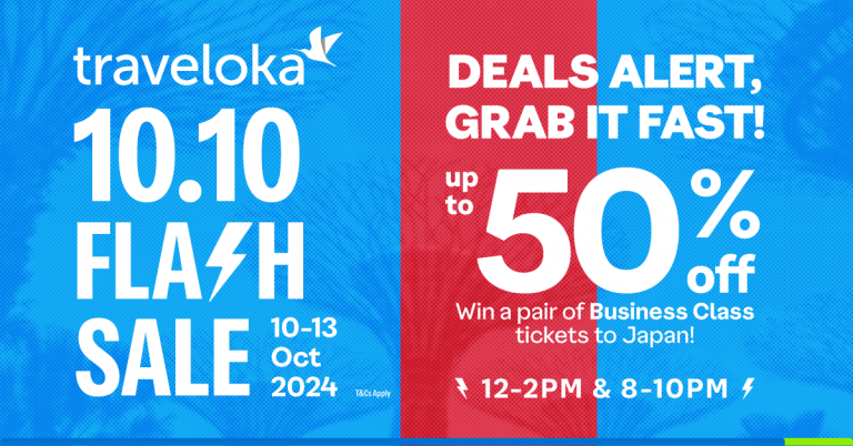 traveloka 10 10 travel fest 1200
