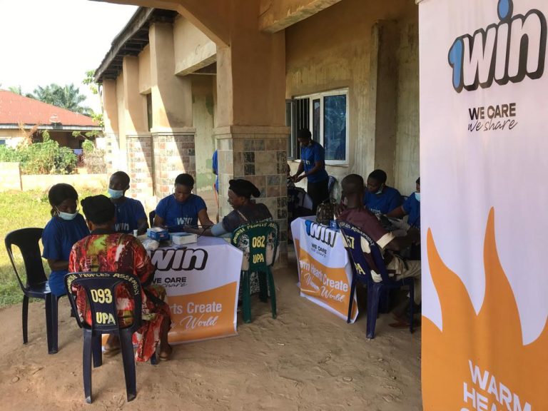 1win x HSDF Healthcare screening