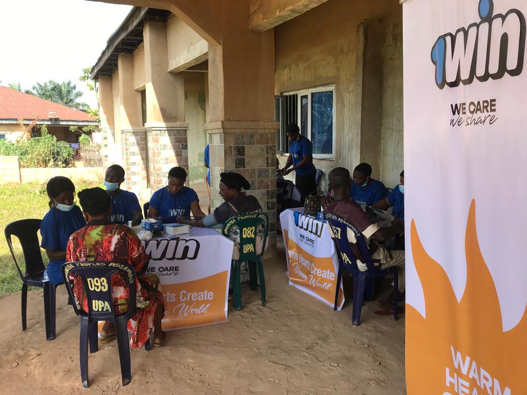 1win x HSDF Healthcare screening