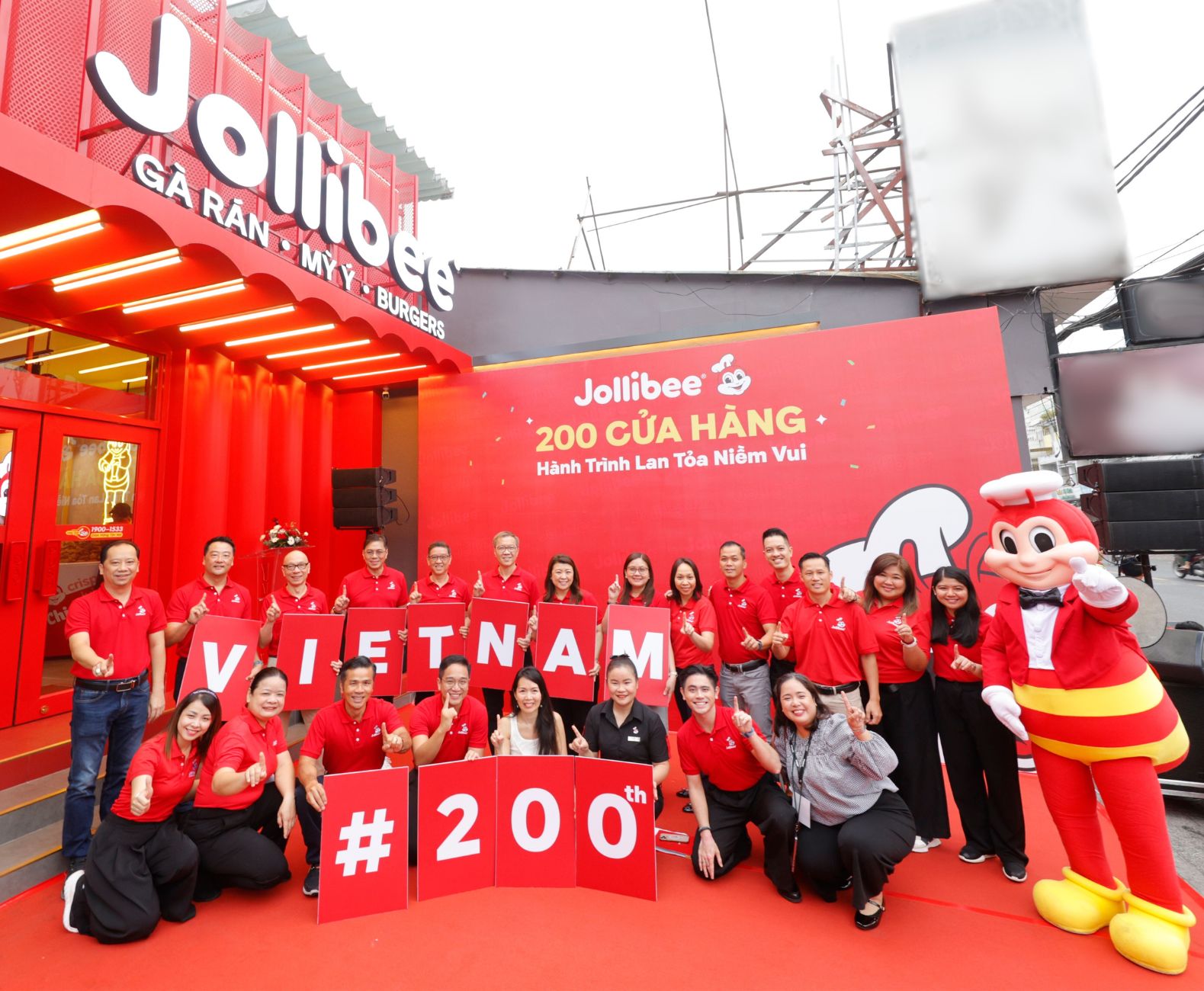 Jollibee Vietnam 200th Store Ope