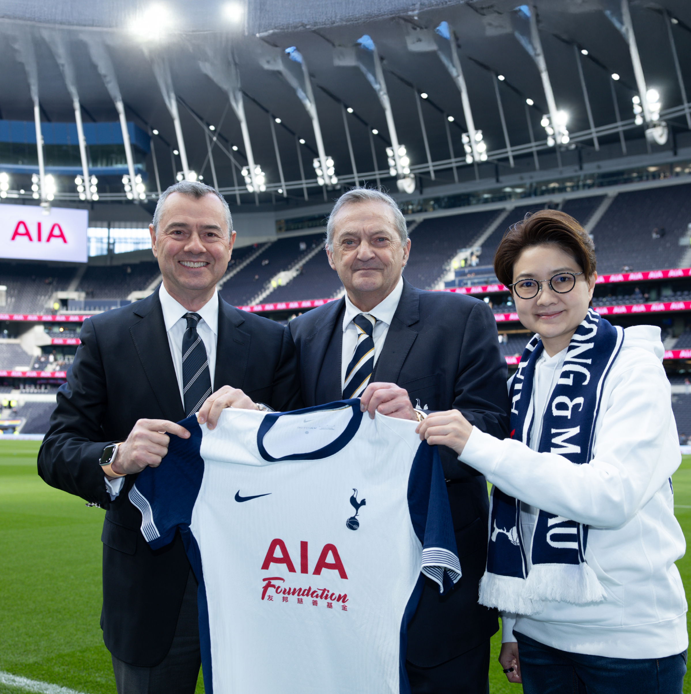 AIA Spurs Charity Visual