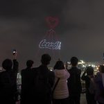 Coca Cola Drone Show Photo 1