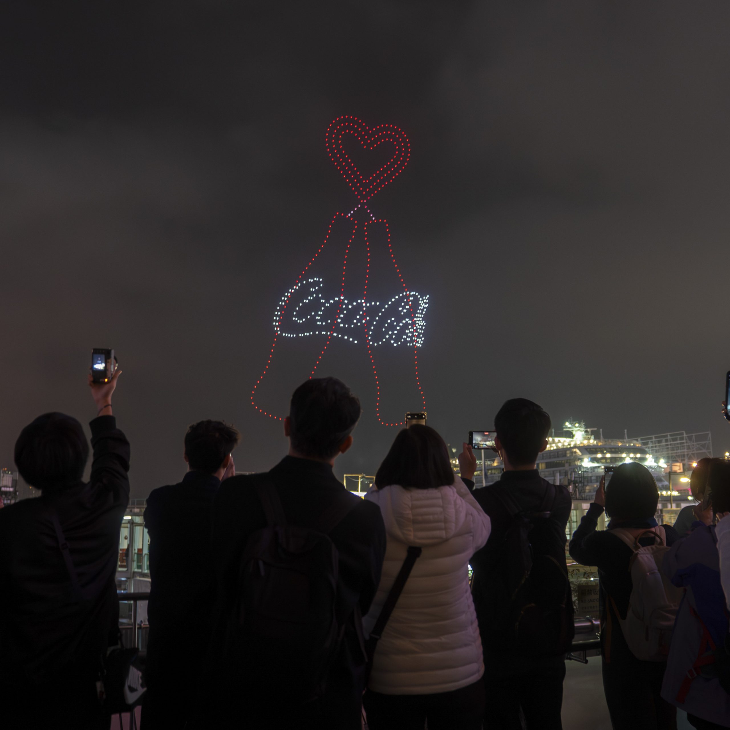Coca Cola Drone Show Photo 1