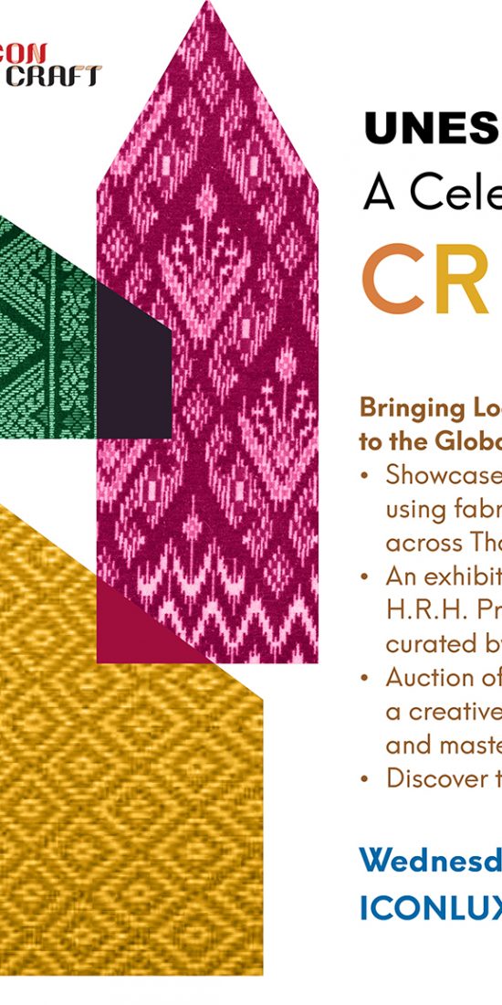 UNESCO and SACIT Join Hands with ICONCRAFT to Celebrate Thai Artisans ...