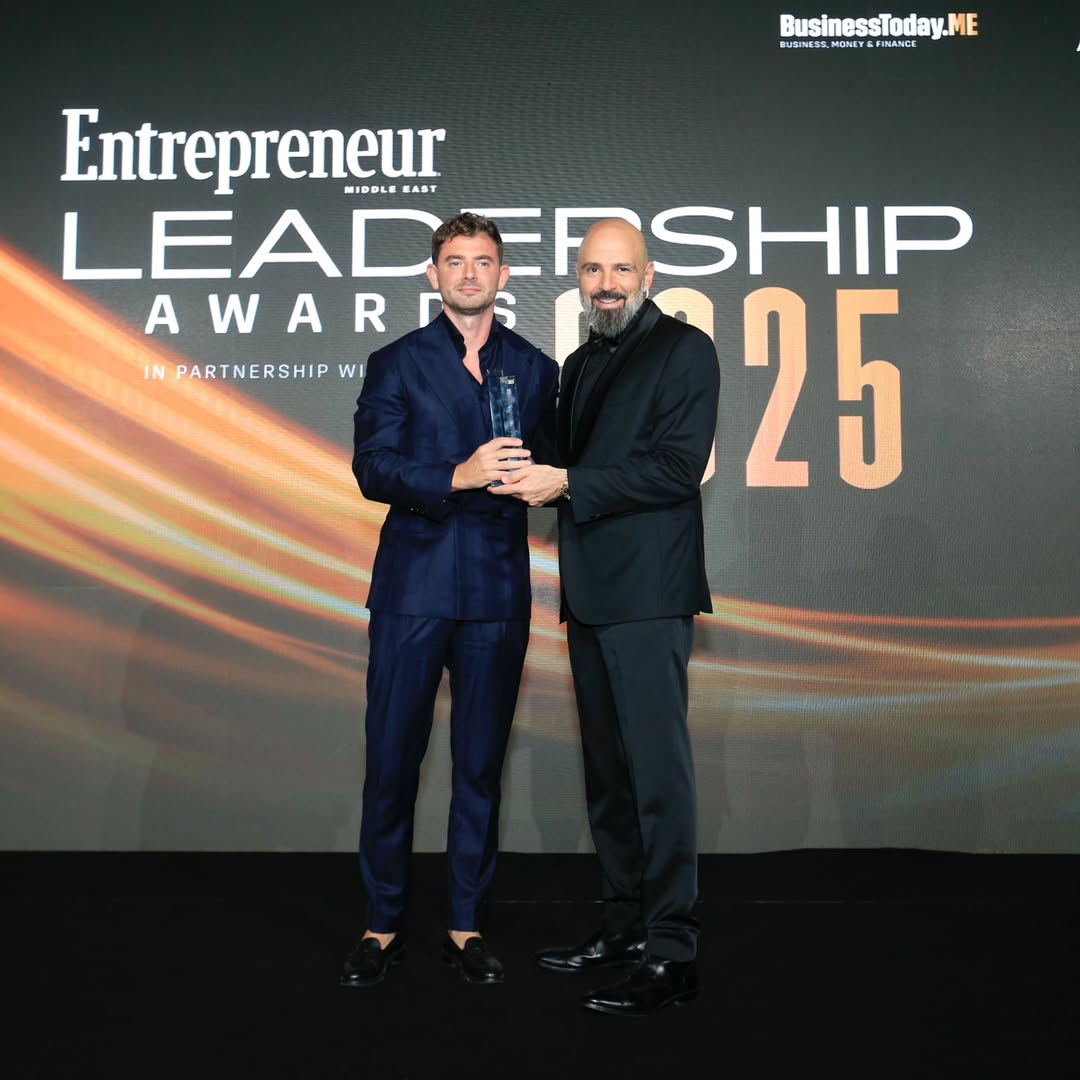 Alexander Lozben named Fintech Leader of the Year at the Entrepreneur Middle East Leadership Awards 2025 