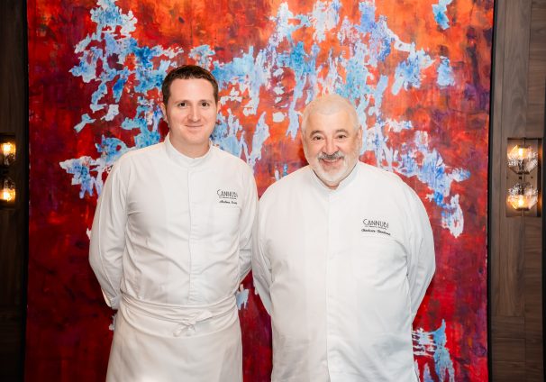 Chef Andrea Susto and Chef Umber
