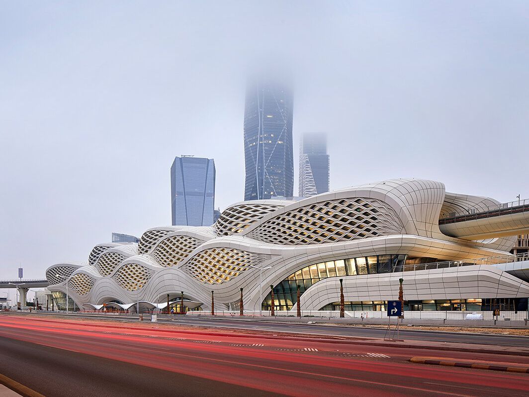riyadh metro station open zaha hadid architects 2
