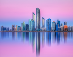 abu dhabi city skyline