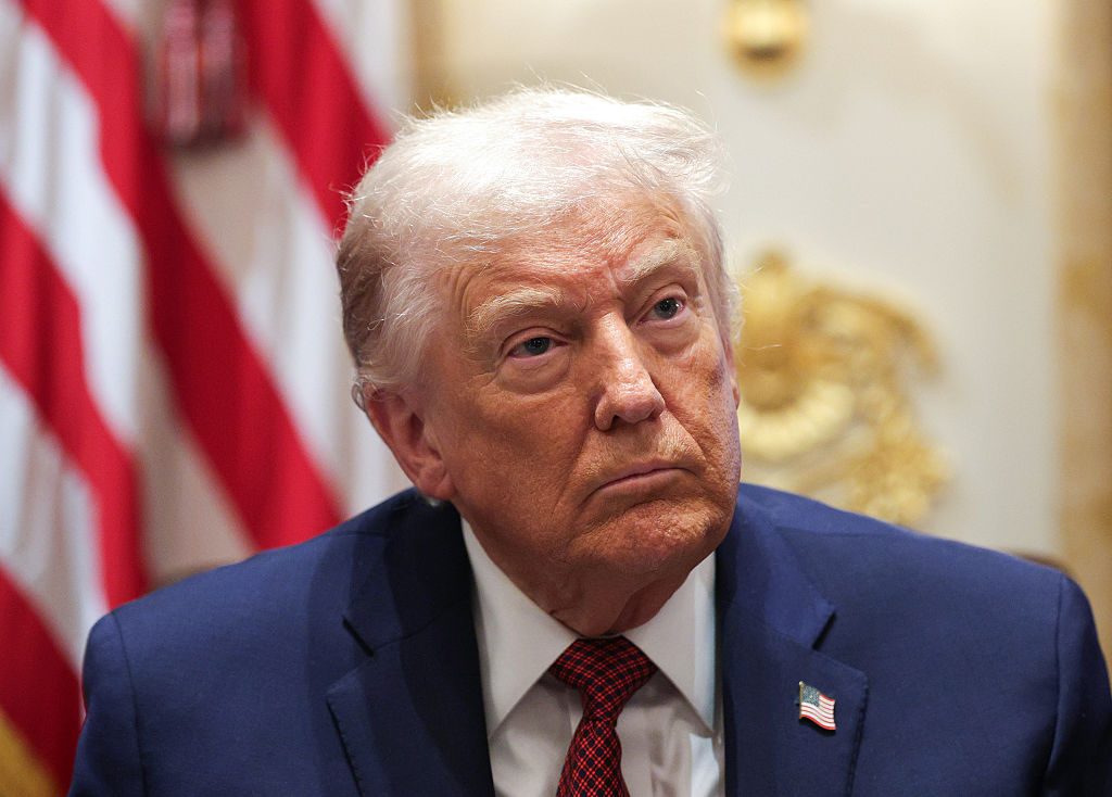 President Trump Participates In A Roundtable On Farm Aid At The White House