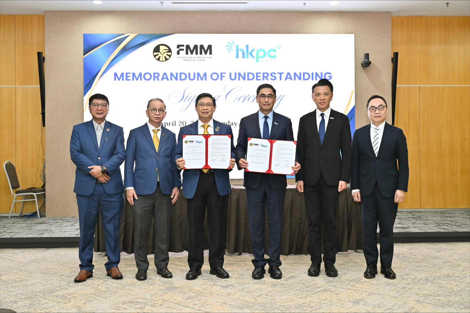 HKPC and FMM signed a Mem