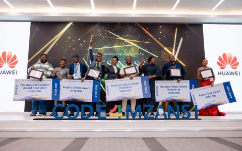The winners at the Huawei