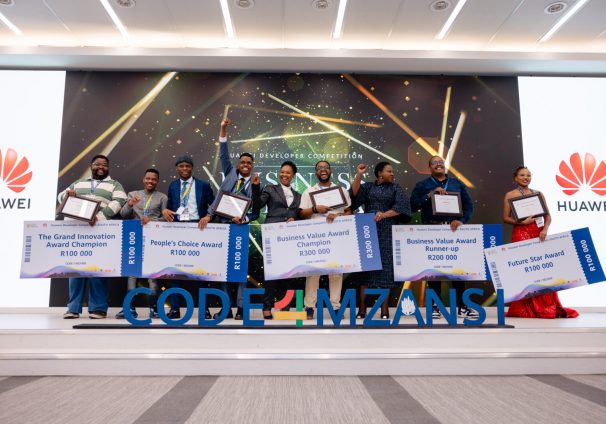 The winners at the Huawei