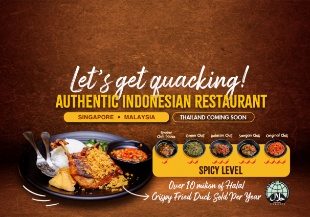 Bebek Goreng Website Bann