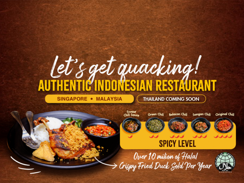 Bebek Goreng Website Bann