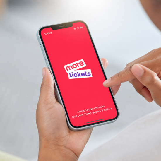 MoreTickets App Usage png