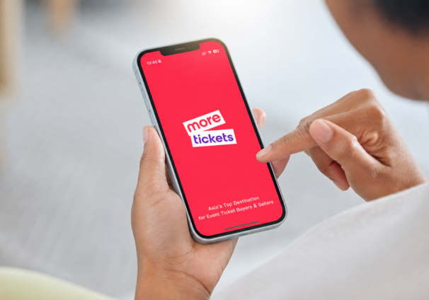 MoreTickets App Usage png