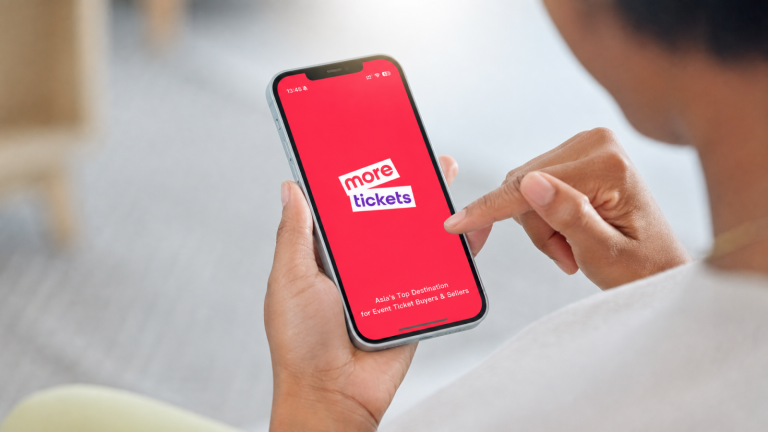 MoreTickets App Usage png