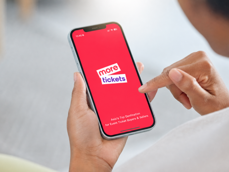 MoreTickets App Usage png